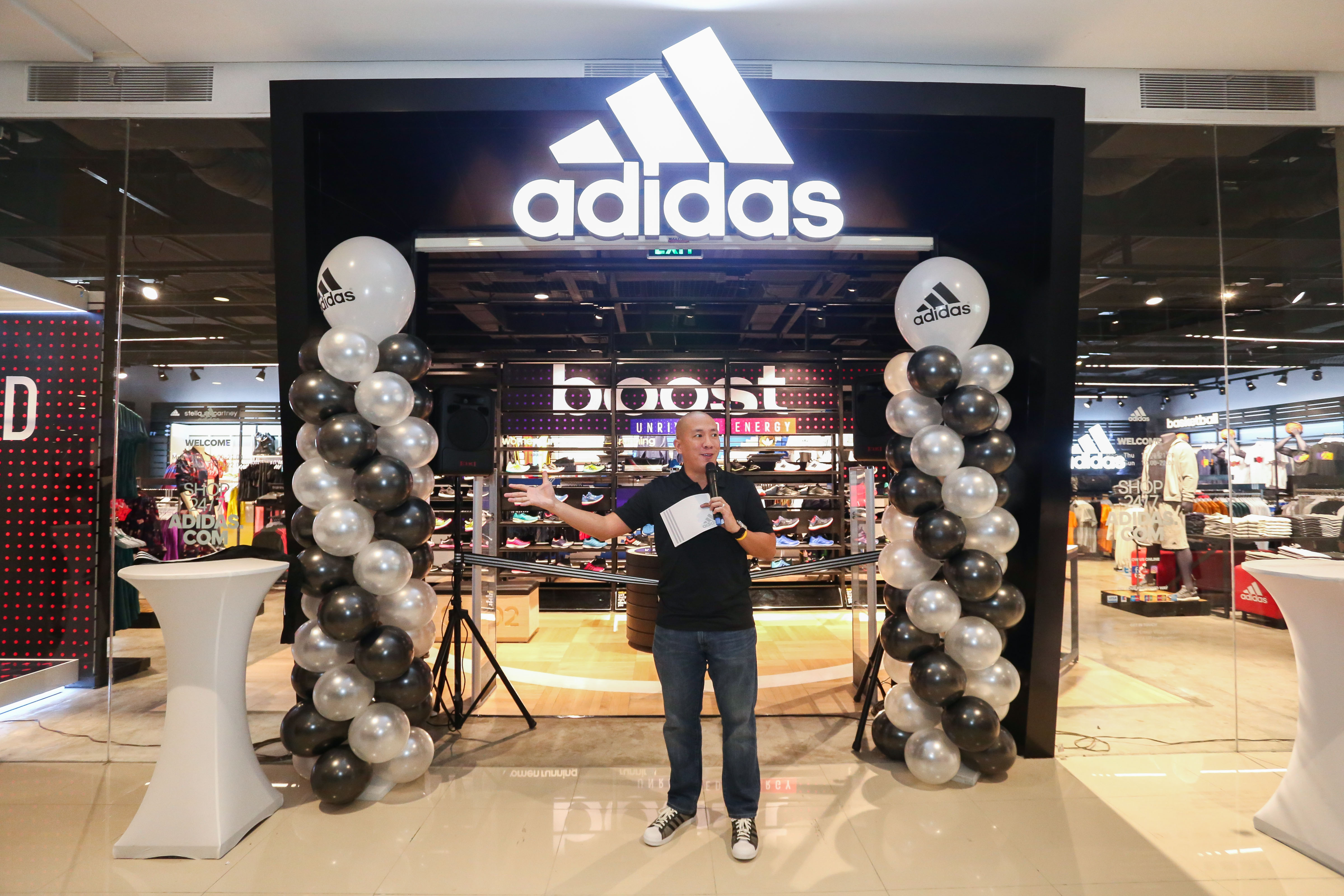 adidas new store opening